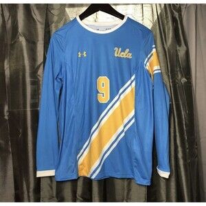 UCLA Bruins Volleyball Women Medium Team Under Armour #9 Long Sleeve Jersey New